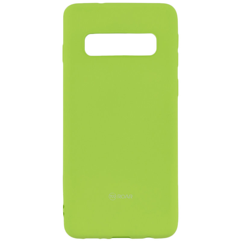 Husa Samsung Galaxy S10 Roar Colorful Jelly Case - Verde Mat