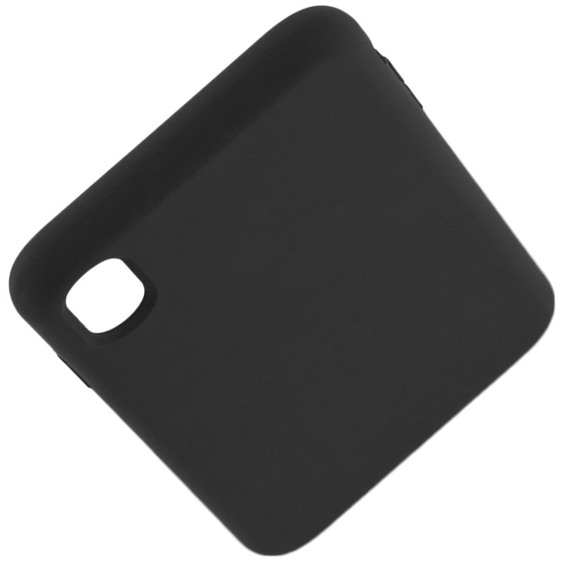 Husa iPhone XS Max Silicon Soft Touch - Negru