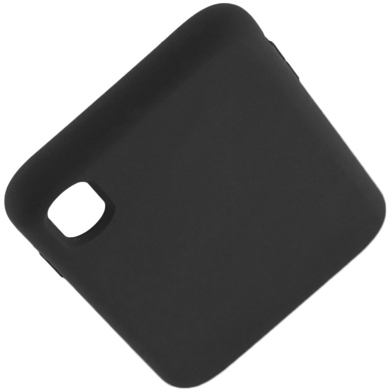 Husa iPhone X, iPhone 10 Silicon Soft Touch - Negru