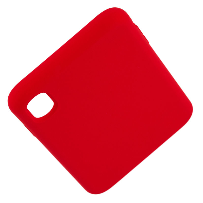 Husa iPhone XS Silicon Soft Touch - Rosu