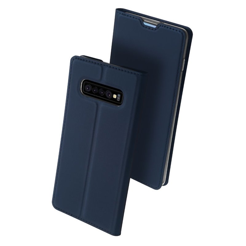 Husa Samsung Galaxy S10 Plus Dux Ducis Flip Stand Book - Albastru