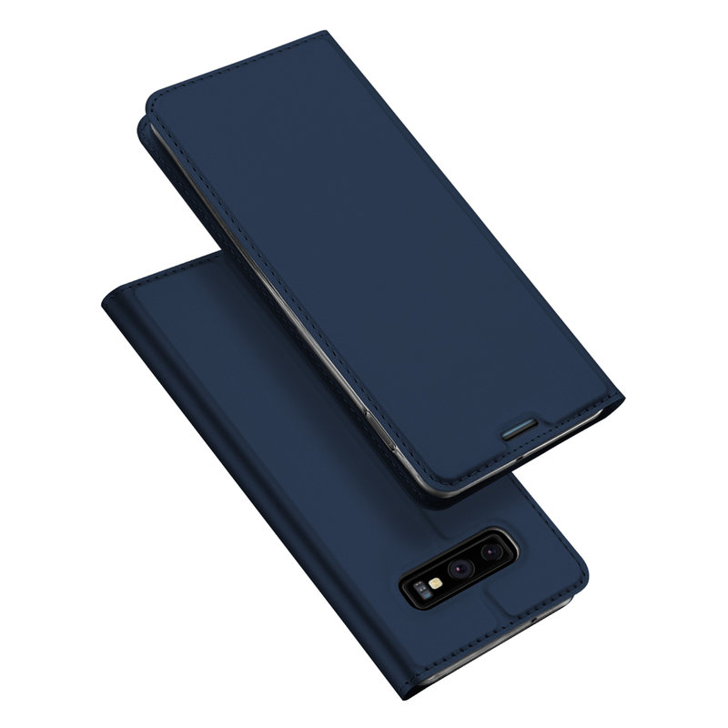 Husa Samsung Galaxy S10e Dux Ducis Flip Stand Book - Albastru