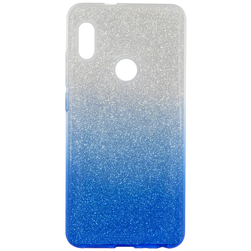 Husa Xiaomi Redmi Note 5 Pro Gradient Color TPU Sclipici - Albastru