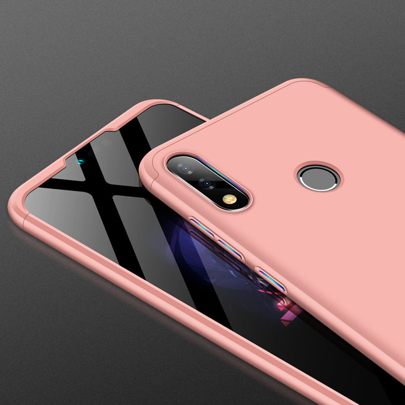 Husa Asus Zenfone Max Pro M2 ZB631KL GKK 360 Full Cover Roz