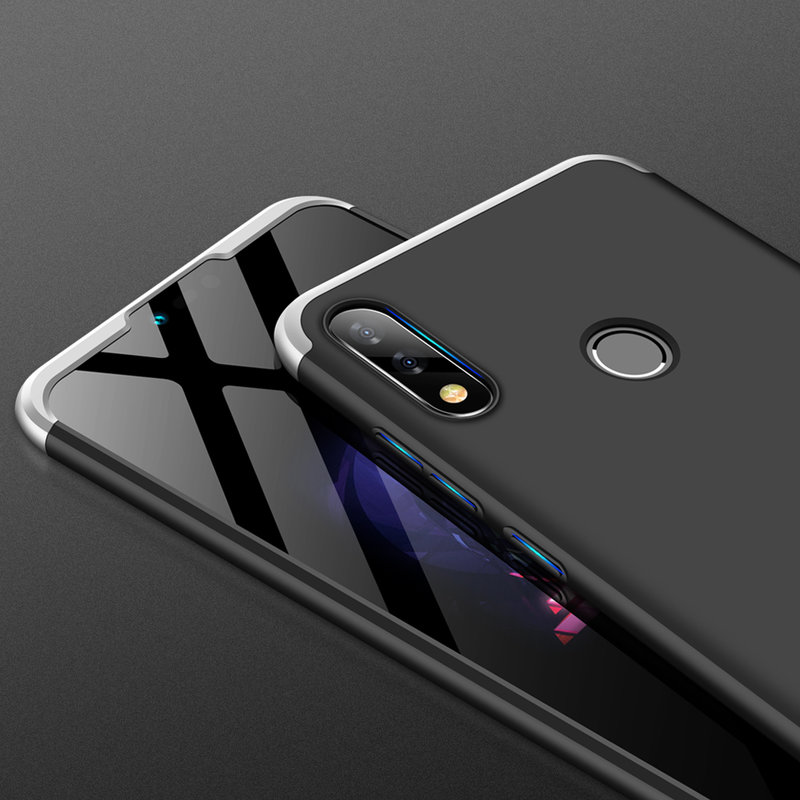 Husa Asus Zenfone Max Pro M2 ZB631KL GKK 360 Full Cover Negru-Argintiu