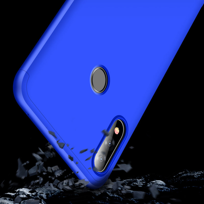 Husa Asus Zenfone Max Pro M2 ZB631KL GKK 360 Full Cover Albastru
