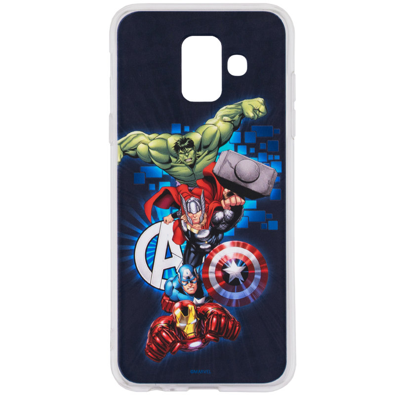 Husa Samsung Galaxy A6 2018 Cu Licenta Marvel - Avengers