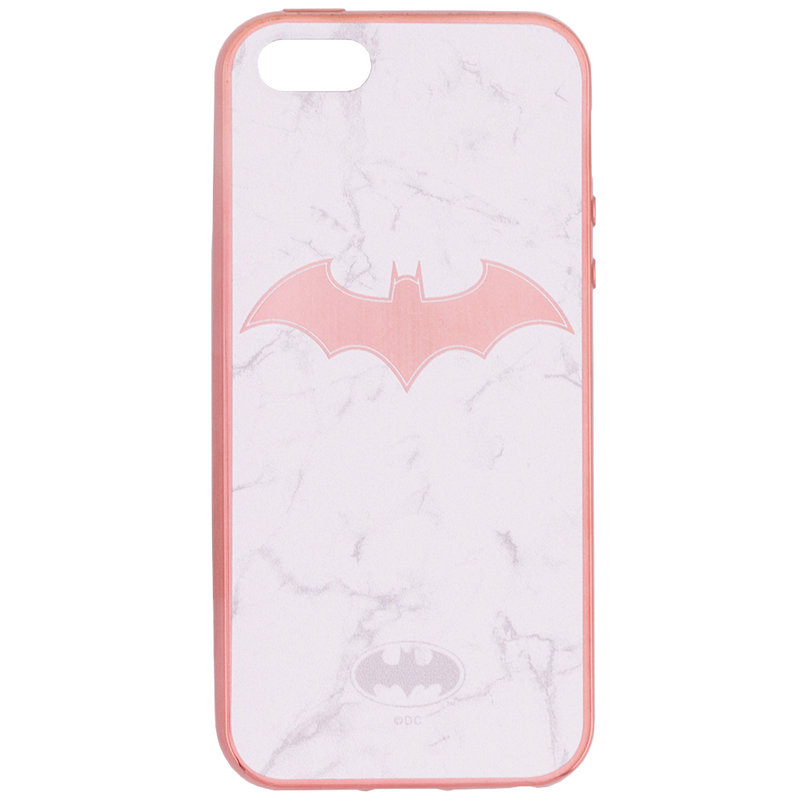 Husa iPhone 5 / 5s / SE Cu Licenta DC Comics - White Batman
