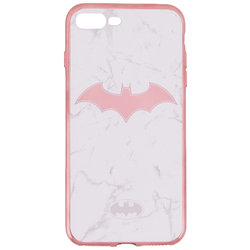 Husa iPhone 7 Plus Cu Licenta DC Comics - White Batman