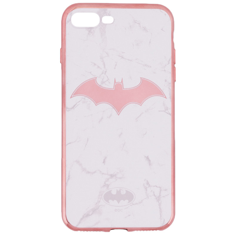 Husa iPhone 8 Plus Cu Licenta DC Comics - White Batman