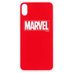 Husa iPhone XS Max Cu Licenta Marvel - Red Marvel