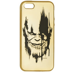 Husa iPhone 5 / 5s / SE Cu Licenta Marvel - Gold Thanos
