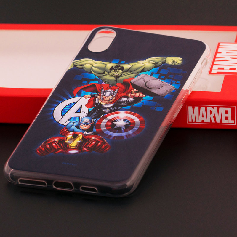Husa iPhone XS Max Cu Licenta Marvel - Avengers