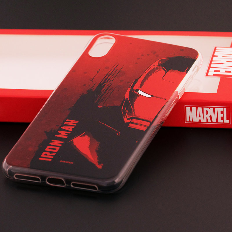 Husa iPhone XS Max Cu Licenta Marvel - Ironman
