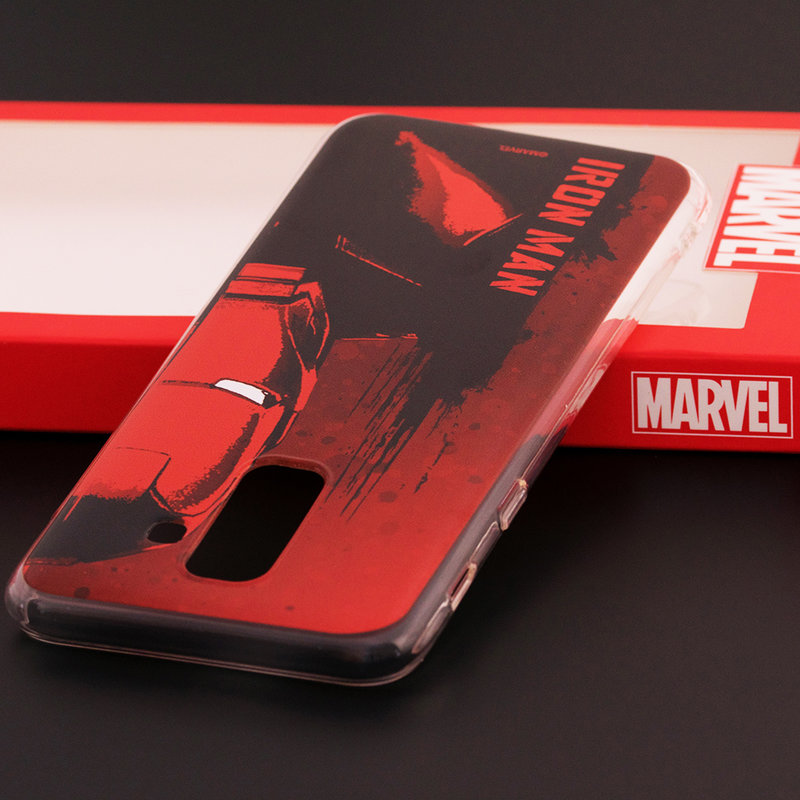 Husa Samsung Galaxy A6 Plus 2018 Cu Licenta Marvel - Ironman