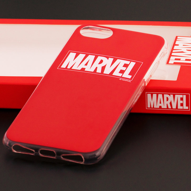 Husa iPhone 7 Cu Licenta Marvel - Red Marvel