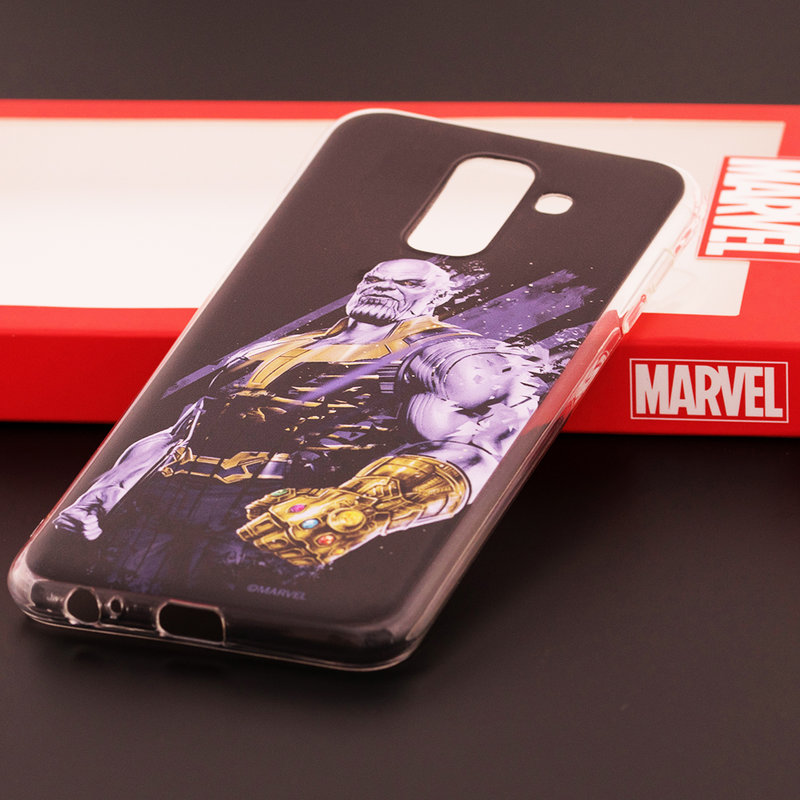 Husa Samsung Galaxy A6 Plus 2018 Cu Licenta Marvel - Thanos
