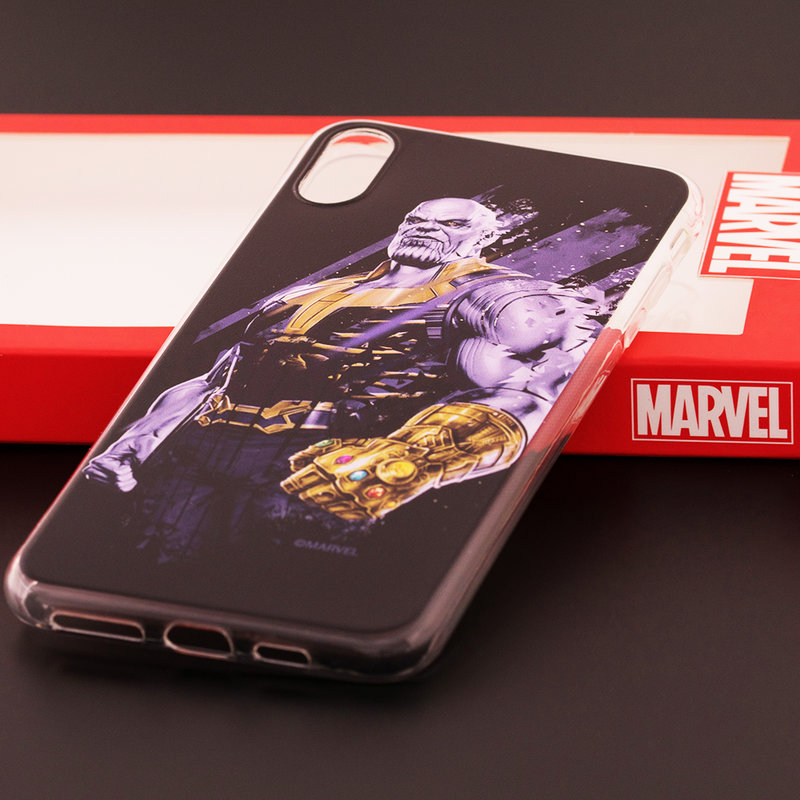 Husa iPhone XS Max Cu Licenta Marvel - Thanos