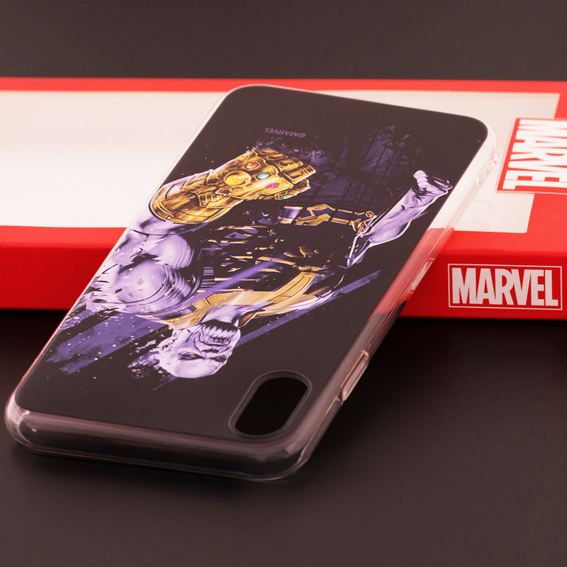 Husa iPhone XS Max Cu Licenta Marvel - Thanos
