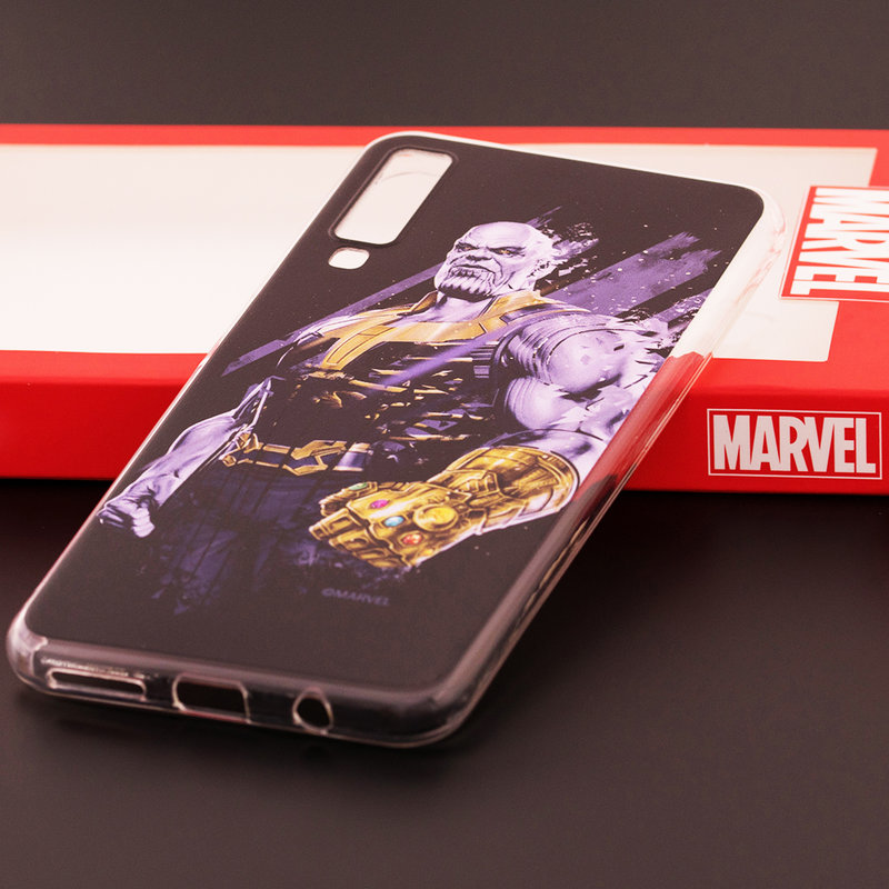Husa Samsung Galaxy A7 2018 Cu Licenta Marvel - Thanos