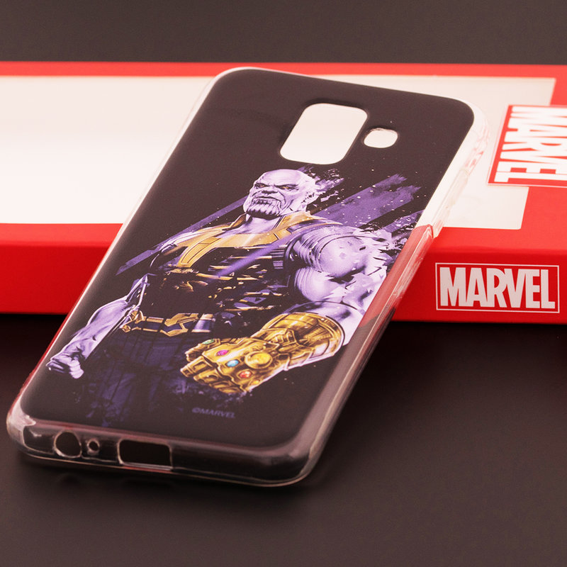 Husa Samsung Galaxy A6 2018 Cu Licenta Marvel - Thanos