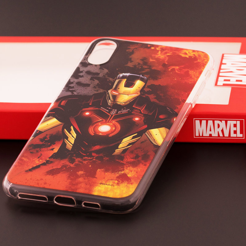 Husa iPhone XS Max Cu Licenta Marvel - Ironman Classic