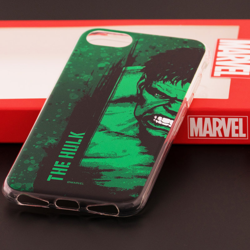 Husa iPhone 8 Cu Licenta Marvel - The Hulk