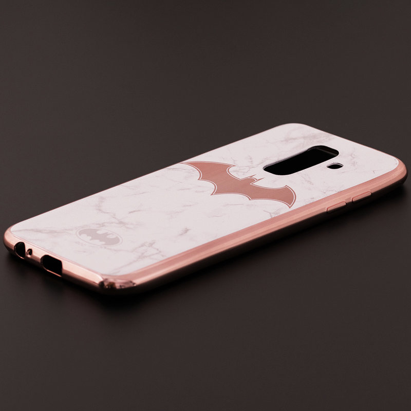 Husa Samsung Galaxy A6 Plus 2018 Cu Licenta DC Comics - White Batman