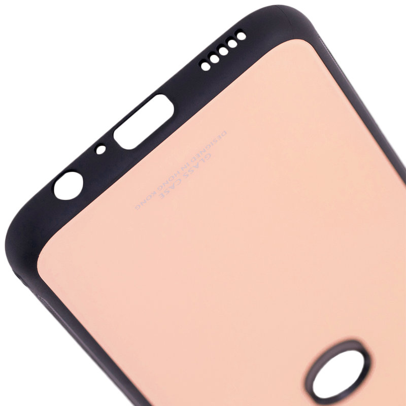 Husa Huawei Honor 10 Lite Glass Series - Roz