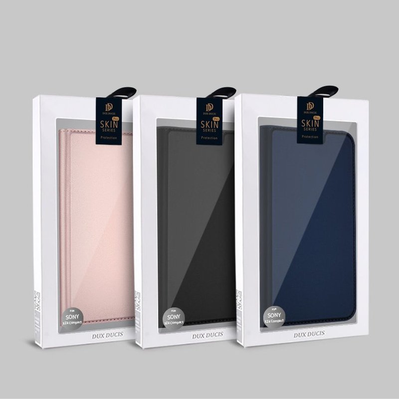 Husa Sony Xperia XZ4 Compact Dux Ducis Flip Stand Book - Roz