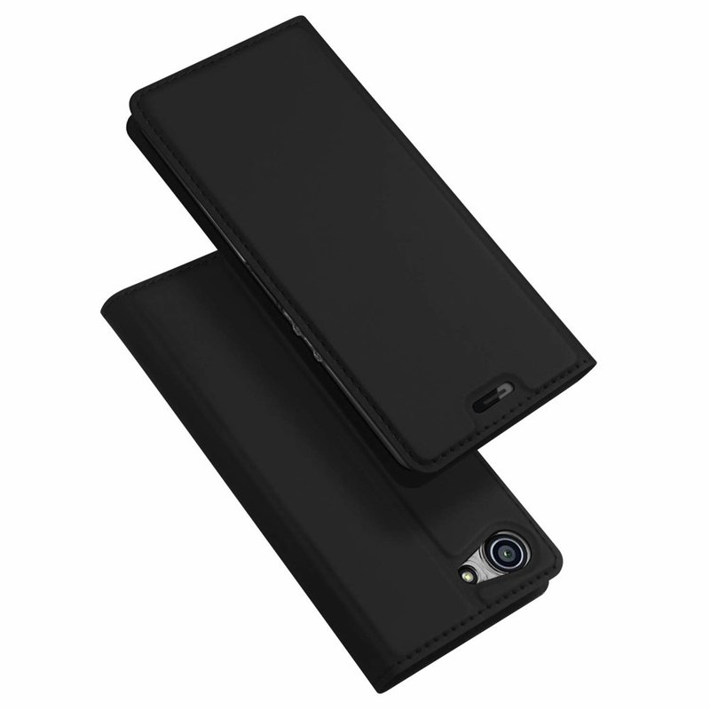 Husa Sony Xperia XZ4 Compact Dux Ducis Flip Stand Book - Negru