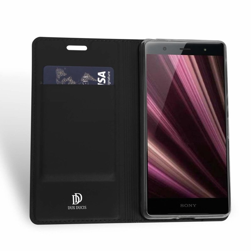 Husa Sony Xperia XZ4 Compact Dux Ducis Flip Stand Book - Negru