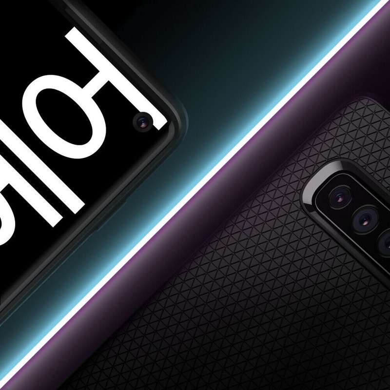 Husa Samsung Galaxy S10 Spigen Liquid Air - Matte Black