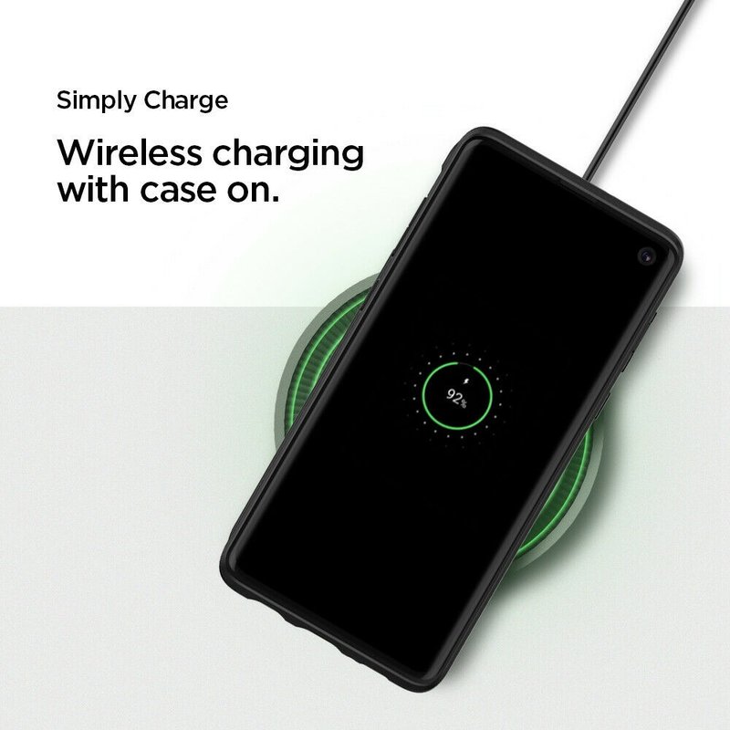 Husa Samsung Galaxy S10 Spigen Liquid Air - Matte Black