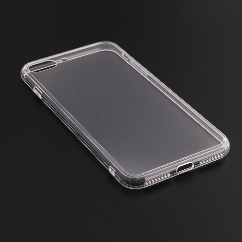 Husa iPhone 8 Plus Glass Series - Transparent