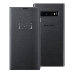 Husa Originala Samsung Galaxy S10 Plus LED View Cover Black