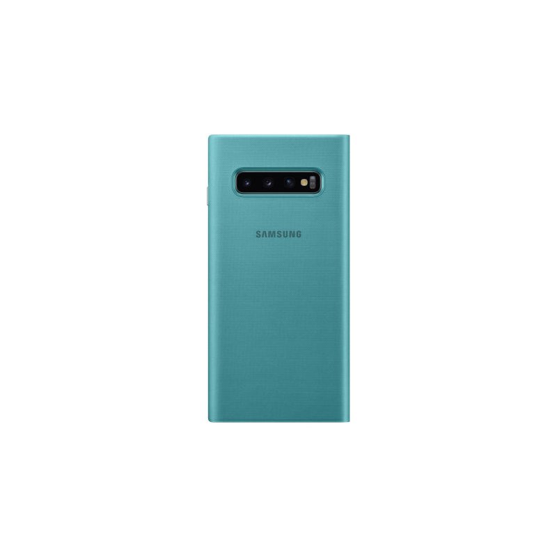 Husa Originala Samsung Galaxy S10 LED View Cover Green