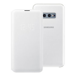Husa Originala Samsung Galaxy S10e LED View Cover White