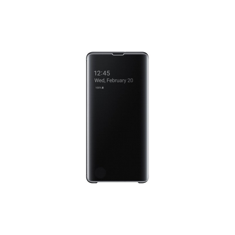 Husa Originala Samsung Galaxy S10 Clear View Cover Negru