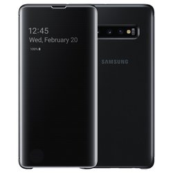 Husa Originala Samsung Galaxy S10 Clear View Cover Negru