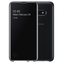 Husa Originala Samsung Galaxy S10e Clear View Cover Negru