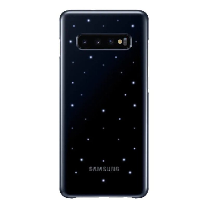 Husa Originala Samsung Galaxy S10 Plus LED Cover - Negru
