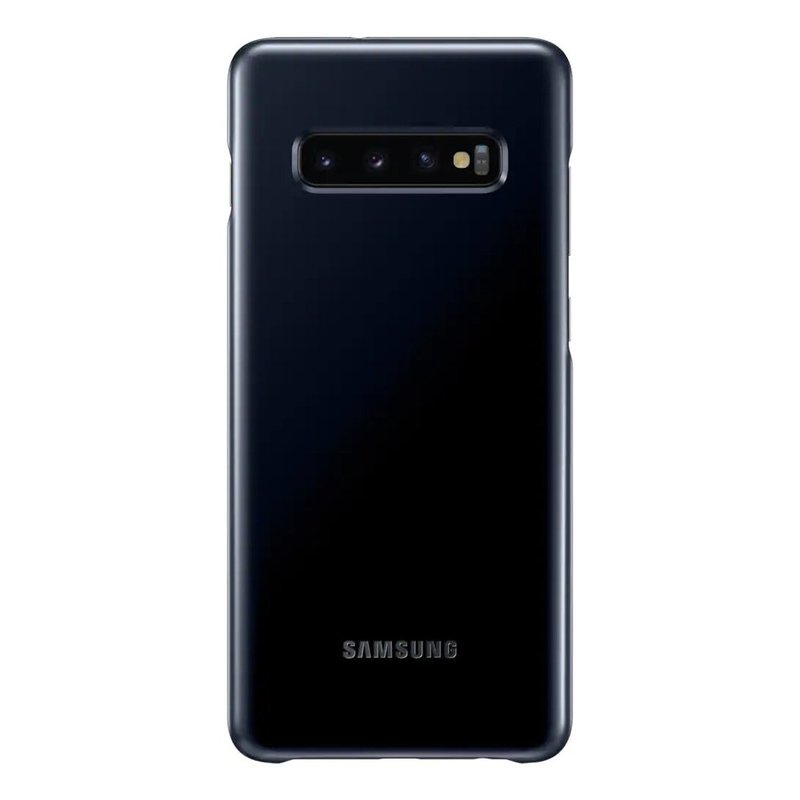 Husa Originala Samsung Galaxy S10 Plus LED Cover - Negru