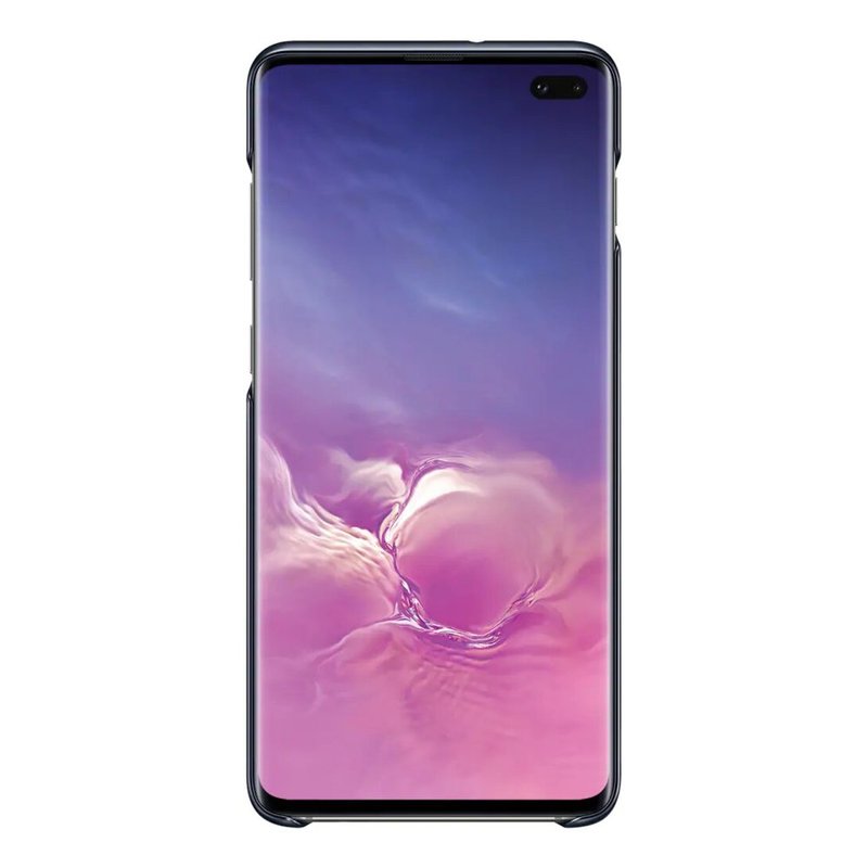 Husa Originala Samsung Galaxy S10 Plus LED Cover - Negru
