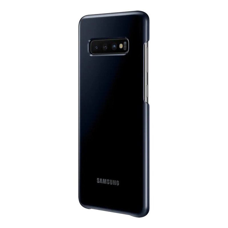 Husa Originala Samsung Galaxy S10 Plus LED Cover - Negru
