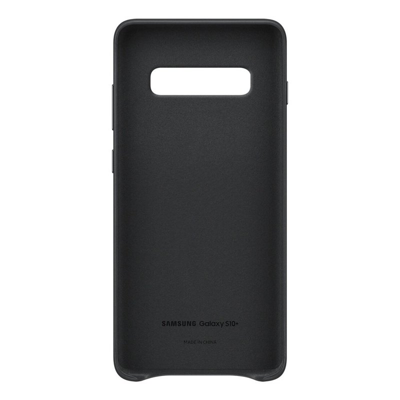 Husa originala Samsung Galaxy S10 Plus Leather Cover - Negru