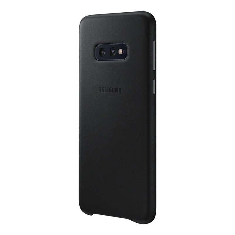 Husa originala Samsung Galaxy S10e Leather Cover - Negru