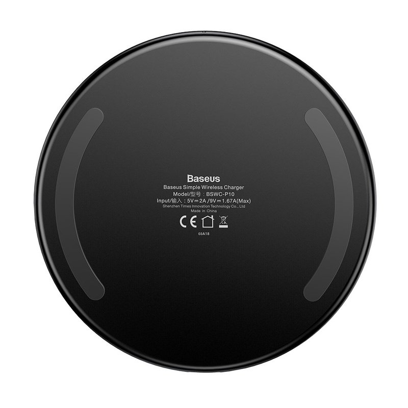 Incarcator Wireless Baseus Simple 2.0A - Negru