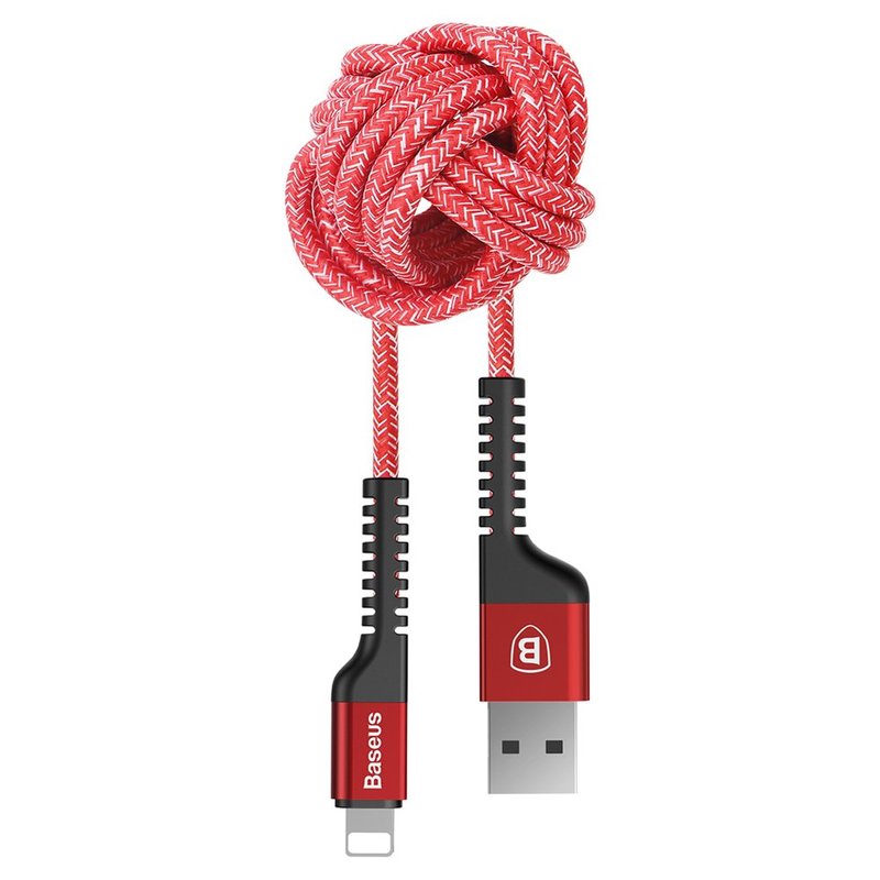 Cablu De Date Lightning Baseus Confidant Series 1M 2.0A - Red