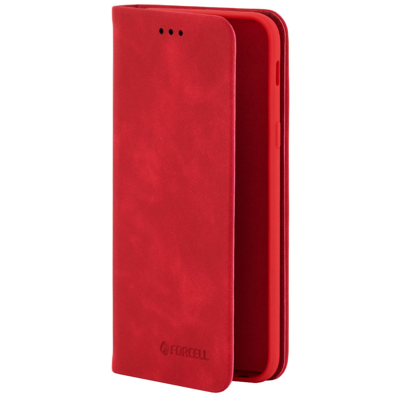 Husa Samsung Galaxy A6 2018 Forcell Silk Wallet - Red